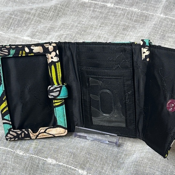 Vera Bradley Island Blooms Design Wallet Phone Holder Wallet Case Designer GUC - Picture 5 of 10